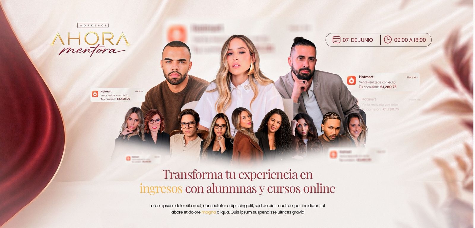 Equipo profesional de Alicia — Ahora Mentora