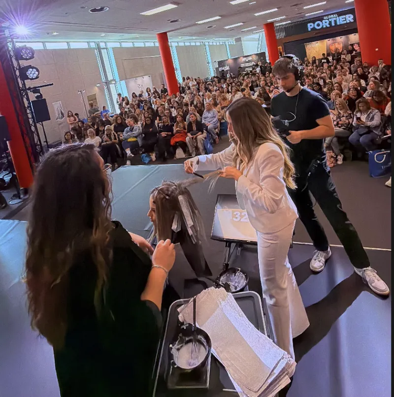 Audiencia del evento presencial